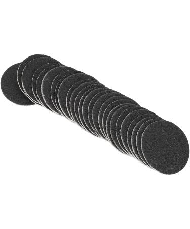 Electric Foot File Discs Foot File Replacement Sandpaper Pad 180 Grit Dead Skin Removal Replaceable Self-Adhesive Pedicure Tool Black for - Buy Online on SooperMarket.com