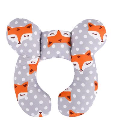 Baby Travel Pillow Baby Neck Pillow Baby U-Shaped Pillow Infant Head and Neck Support Pillow for Pushchair Car Seat B