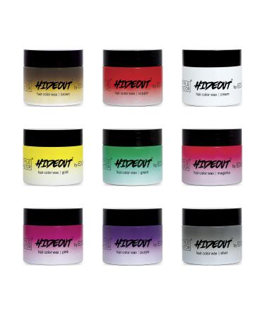 Edge Booster HIDEOUT Hair Color Wax Mini 1.7 Oz (Gold) - International Shipping Available | Best Hair Wax for Bold Color & Style - Buy Online on SooperMarket.com