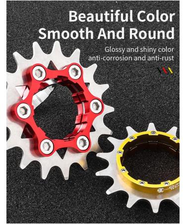 Black 16T Bibike Single Speed Conversion Kit with Cassette Spacers - Buy Online on SooperMarket.com