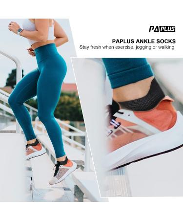 PAPLUS Compression Running Socks Women (6 Pairs) - Arch Support Ankle Athletic Socks (Mix of Colors) - Small-Medium - Buy Online on SooperMarket.com