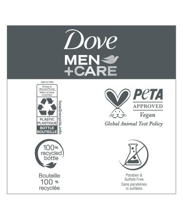 Dove Men+Care 2-in-1 Shampoo & Conditioner - Pure Fresh Orange & Sage - Strong Healthy Hair - Vitamin C & Mineral Complex - 17.5 oz - International Shipping - Buy Online on SooperMarket.com