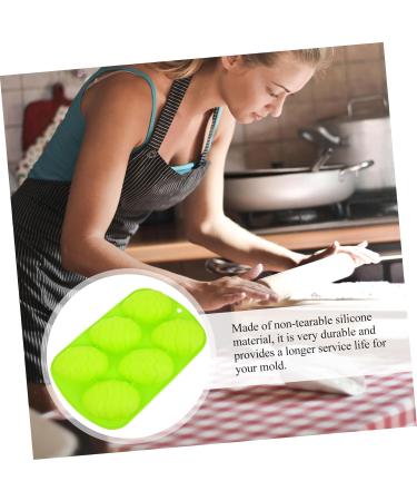Alipis 1pc Easter Egg Cake Mold Candy Gummies Silicone Chocolate Molds Easter Silicone Mould Easter Egg Decorations Egg Shape Silicone Molds Easter Cakes Mold Silica Gel Biscuit Soap Mold 26.5X16.5CM Green - Buy Online on SooperMarket.com