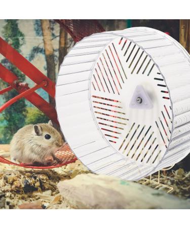 Gerbil Pig Wheel 12 Inch Silent Hamster Wheel | 26.5X23cm | Quiet Exercise Wheel - Buy Online on SooperMarket.com