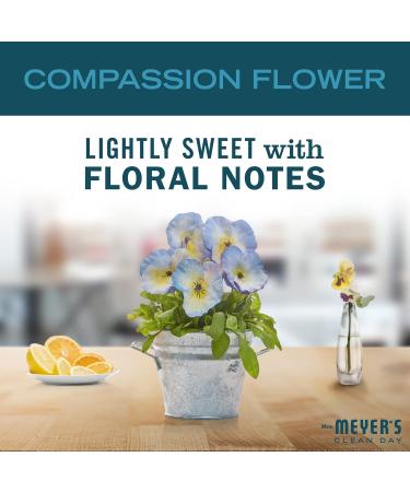 MRS. MEYER'S CLEAN DAY Liquid Laundry Detergent - Biodegradable Essential Oils Compassion Flower 64 oz - Eco-Friendly 64 Loads - Buy Online on SooperMarket.com