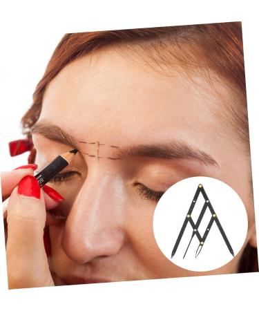 KALLORY 7 Pcs Second Generation Scale Make up Kit Microblading Caliper Eyebrow Rulers Bagged Measuring Tool - Buy Online on SooperMarket.com