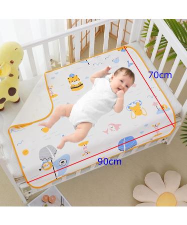 JZK 70x90 Reusable Waterproof Diaper Changing Mat for Bed - Large Nappy Pad - Buy Online on SooperMarket.com
