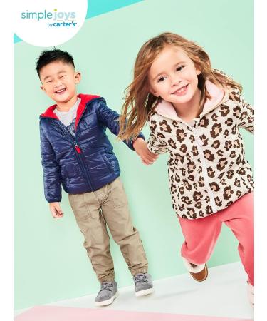 Simple Joys by Carter's Boys' Puffer Jacket - 18 Months Navy - Buy Online on SooperMarket.com