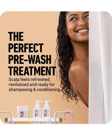 BOLDIFY Scalp Scrub | Pre-Wash Hair Treatment for Volume & Growth | Detoxifying Exfoliator for Healthy Hair & Scalp - Buy Online on SooperMarket.com