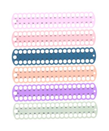 Villcase Tool 6 Crossstick thread Board embroidery thread embroidery stands plastic standstail embroidery organizer embroidery yarn organizer cross thread organizer sewing organizer dental floss