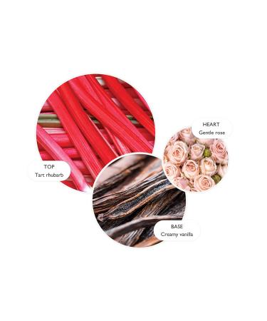 Molton Brown Delicious Rhubarb & Rose Hand Cream 40ml | Luxury Hydrating Cream for Soft Hands | International Shipping Available - Buy Online on SooperMarket.com