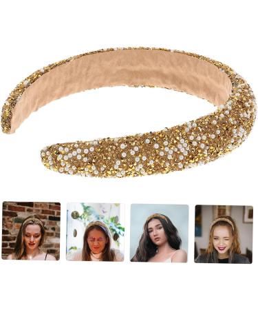 Gogogmee Candy Color Hairband Decorative Headbands Hair Styling Tools for Women Hair Bands for Aesthetic Hair Accessories Headbands Clothing Short Hair Miss Stuffing Cotton - Buy Online on SooperMarket.com