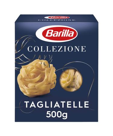 Barilla Collezione Tagliatelle Pasta made from high-quality durum wheat always al dente (1 x 500 g) Nester 500 g (1 pack) Tagliatelle