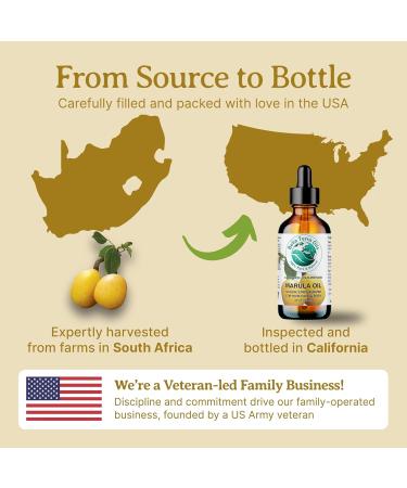 Bella Terra Marula Facial Oil 2 oz - Vitamin E & Omega Fatty Acids for Radiant Skin - Cold-Pressed Luxurious Skincare - Buy Online on SooperMarket.com