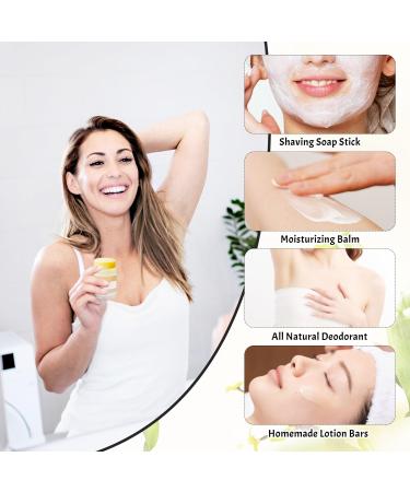 15 Pack 1 oz Plastic Deodorant Containers Empty Small Round Twist-Up Solid Stick Tube Container for Homemade Deodorant Shaving Soap Stick Heel Lip Balm Solid Lotion Bars-Top Filling Clear - Buy Online on SooperMarket.com