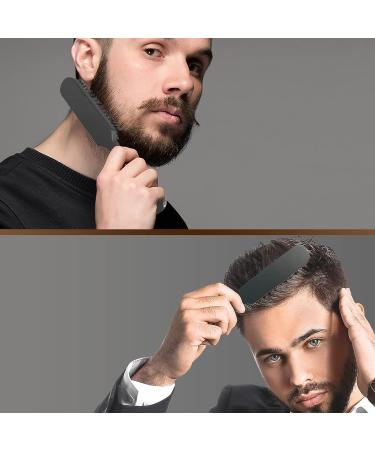 Ecoed Boar Bristle Brush 2pc Set for Fine & Medium Hair | Ideal for Smoothing, Waves & Beards | Gentle on Scalp | Enhances Texture - Buy Online on SooperMarket.com