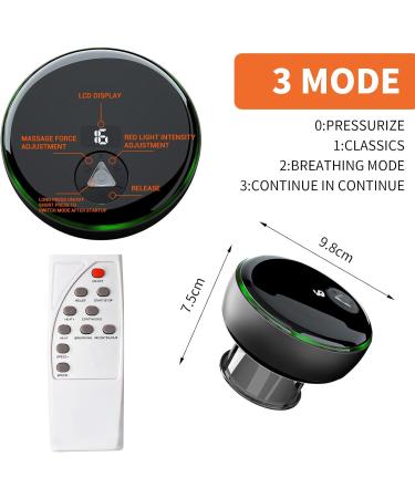 Smart Cupping Glasses for Pain Relief | Intelligent Remote-Controlled Cupping Massage - Buy Online on SooperMarket.com