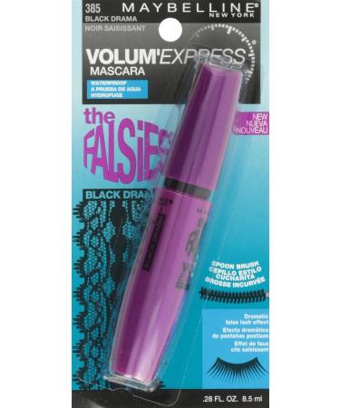Maybelline New York The Falsies Volum' Express Waterproof Mascara Black Drama 385 - 0.28 Fl Oz - Buy Online on SooperMarket.com
