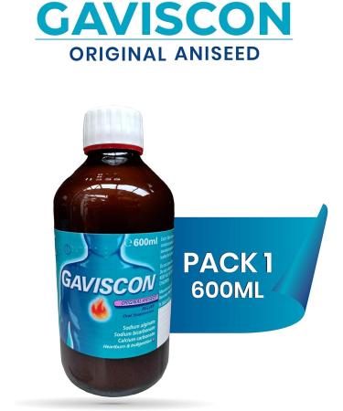 Gaviscon Original Aniseed 600ml - Buy Online on SooperMarket.com