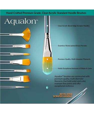 Aqualon 243921 Filbert Brush Set - 7 Pack - Buy Online on SooperMarket.com