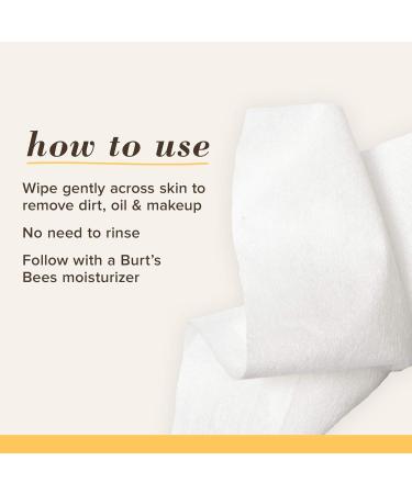 Burt's Bees Watermelon Infused Facial Cleansing Wipes - 30 Count - Buy Online on SooperMarket.com