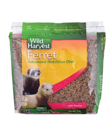 Wild Harvest Advanced Nutrition Diet For Ferrets, 3-Pound