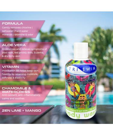 TRISWIM KIDS Scented Body Wash Chlorine Removal & Eczema Relief for Swimmers | Moisturizing After-Swim Skincare - Buy Online on SooperMarket.com