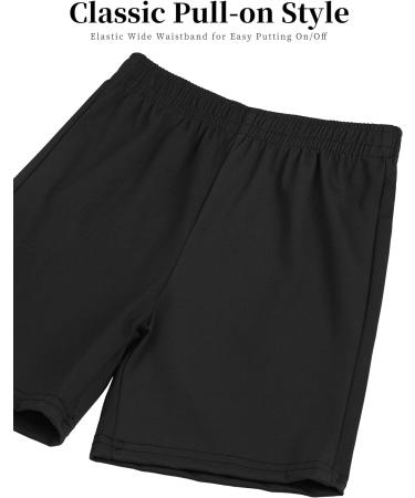 Resinta 4 Pack Toddler Boys Basketball Shorts - Summer Sports Performance Shorts for Boys 5T - Black/Gray/Blue/Navy - Buy Online on SooperMarket.com