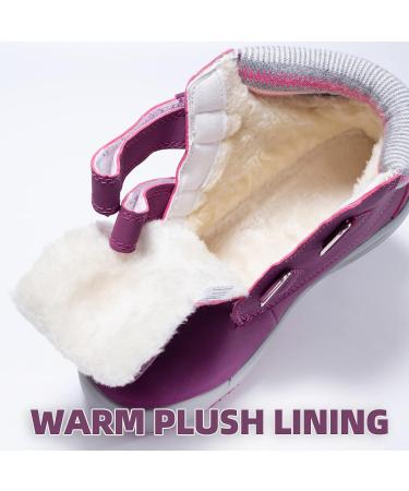 Kids Boys Hiking Winter Snow Boots - Pink 12.5 Little Kid - Buy Online on SooperMarket.com