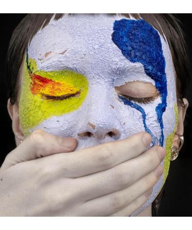 Go Ho Pastel Yellow Cream Face Body Paint - 2.37oz (70ml) Water Based Makeup for SFX Cosplay, Festivals & Halloween - Buy Online on SooperMarket.com