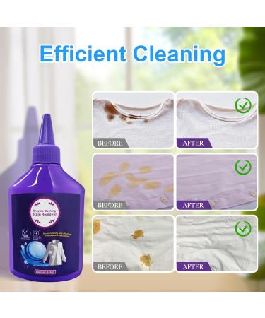 2024 Active Enzyme Stain Remover - Fast Laundry Cleaner for Clothes & Oil Stains (240ml - Buy Online on SooperMarket.com