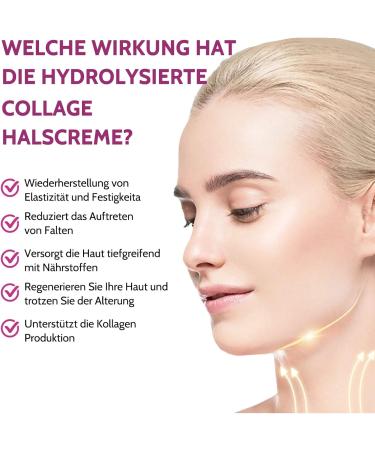 Shefave Neck Firming Cream Hydrolized Collagen Wrinkle Cream for Neck and D collet with Hyaluronic and Collagen Moisturising and Skin Rejuvenating Collagen Neck Cream Smooth Skin 40 g (Pink) - Buy Online on SooperMarket.com