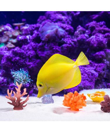 UEETEK 6-Pack Multicolor Sea Star & Coral Aquarium Decor - Realistic Fake Ornaments for Fish Tank Decoration - Buy Online on SooperMarket.com