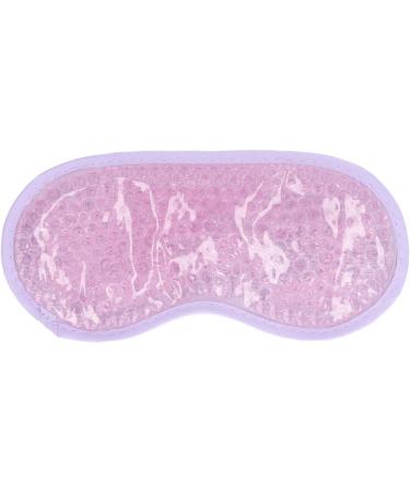 Plush Cold Compress Cooling Eye Cover for Stress Relief - Light Purple - Buy Online on SooperMarket.com