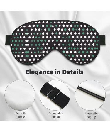 Shop Cute Polka Dot Soft Sleep Eye Mask - Breathable Eye Patch for Travel & Relaxation | International Shipping Available - Buy Online on SooperMarket.com