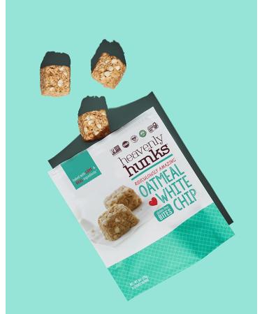 Heavenly Hunks Oatmeal White Chip 6 oz Bag - 6 Pack | 6 Ounce (Pack of 6) - Buy Online on SooperMarket.com