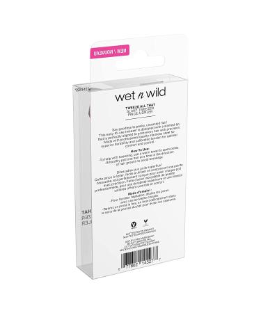 Wet n Wild Tweeze All That Slanted Tweezers in Pink - Precision Eyebrow Tool - Buy Online on SooperMarket.com