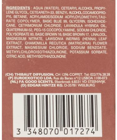 Henn Color Light Ash Chestnut Henna - Light Brown Tinting Cream 90 ml | International Shipping Available - Buy Online on SooperMarket.com