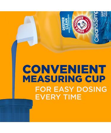 Buy Arm & Hammer Clean & Simple Laundry Detergent - 77 Loads 100.5 Fl oz | Eco-Friendly & Effective Cleaning Solution - International Shipping Available - Buy Online on SooperMarket.com