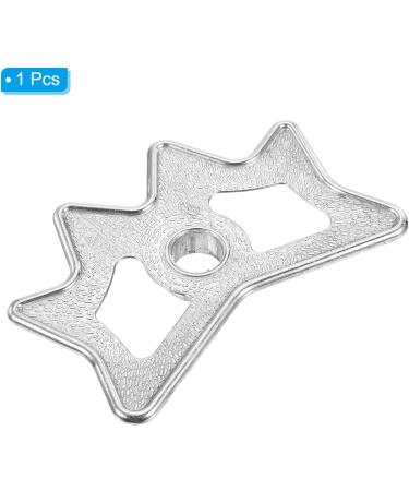 Aluminum Billiard Bridge Head Plug-in Cue Stick Accessory - Silver Tone - Buy Online on SooperMarket.com