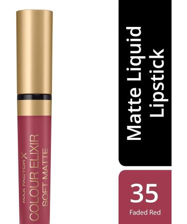 Max Factor Colour Elixir Soft Matte 035 Faded Red 4ml - Buy Online on SooperMarket.com