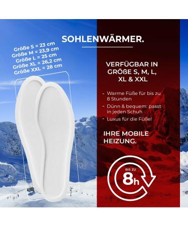 Thermopad Unisex Adult Sole Warmers - Pack of 10 Comfort & Warmth for Sizes L (40-42) | International Shipping - Buy Online on SooperMarket.com