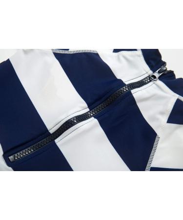 BONVERANO Baby Boys Swimsuit UPF 50+ Sun Protection Navy Stripe 2-3 Years - Buy Online on SooperMarket.com