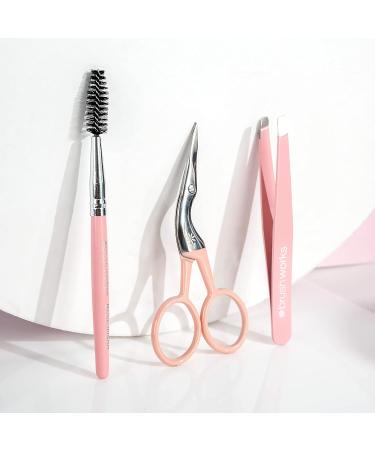 Brushworks Defining Brow Set Pink - Buy Online on SooperMarket.com