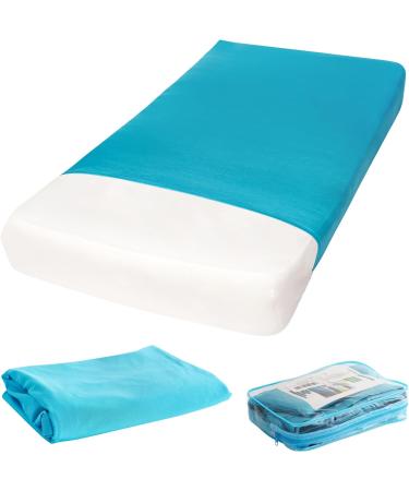 Sensory Compression Bed Sheet for Kids with Autism & Anxiety - Sentire-Sensory UK - Single Blue - Buy Online on SooperMarket.com