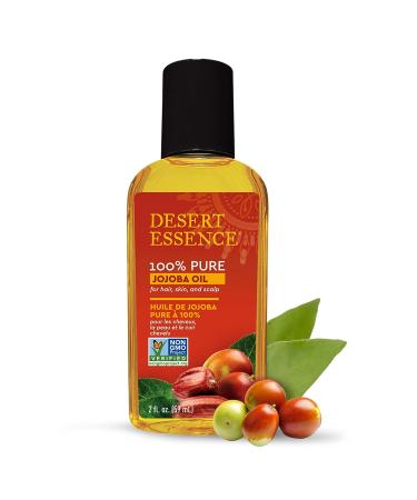 Desert Essence 100% Pure Jojoba Oil - Moisturizer for Skin, Hair & Scalp - 2 Oz - Buy Online on SooperMarket.com