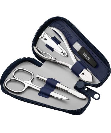 Marqus nail set men and women 5 partly - Fee from Solingen - Manicure set men and women nailetui men and women - nessesair - manicure set men and women - manicure set travel 3rd blue