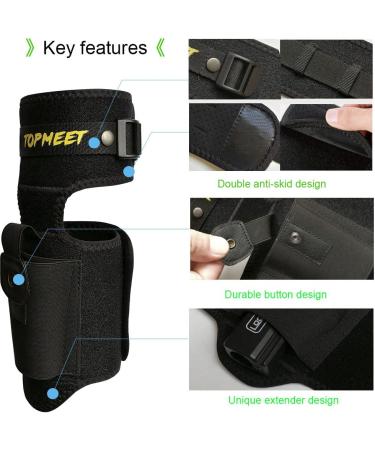 Upgraded Ankle Pistol Holsternot Ordinary - More Colors and More Sizes Black L - Buy Online on SooperMarket.com
