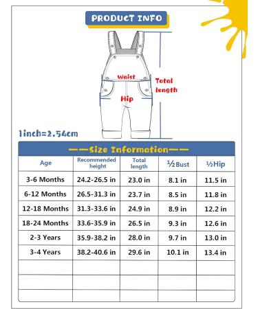 KIDSCOOL SPACE Baby Denim Overalls | 3D Cartoon Knitted Jean Dungarees | 18-24 Months - Buy Online on SooperMarket.com