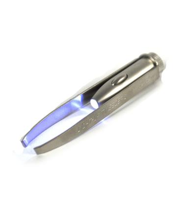 Stainless steel tweezers with LED